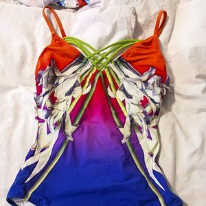 Gottex $179 Ombre Iris Sunrise One Piece